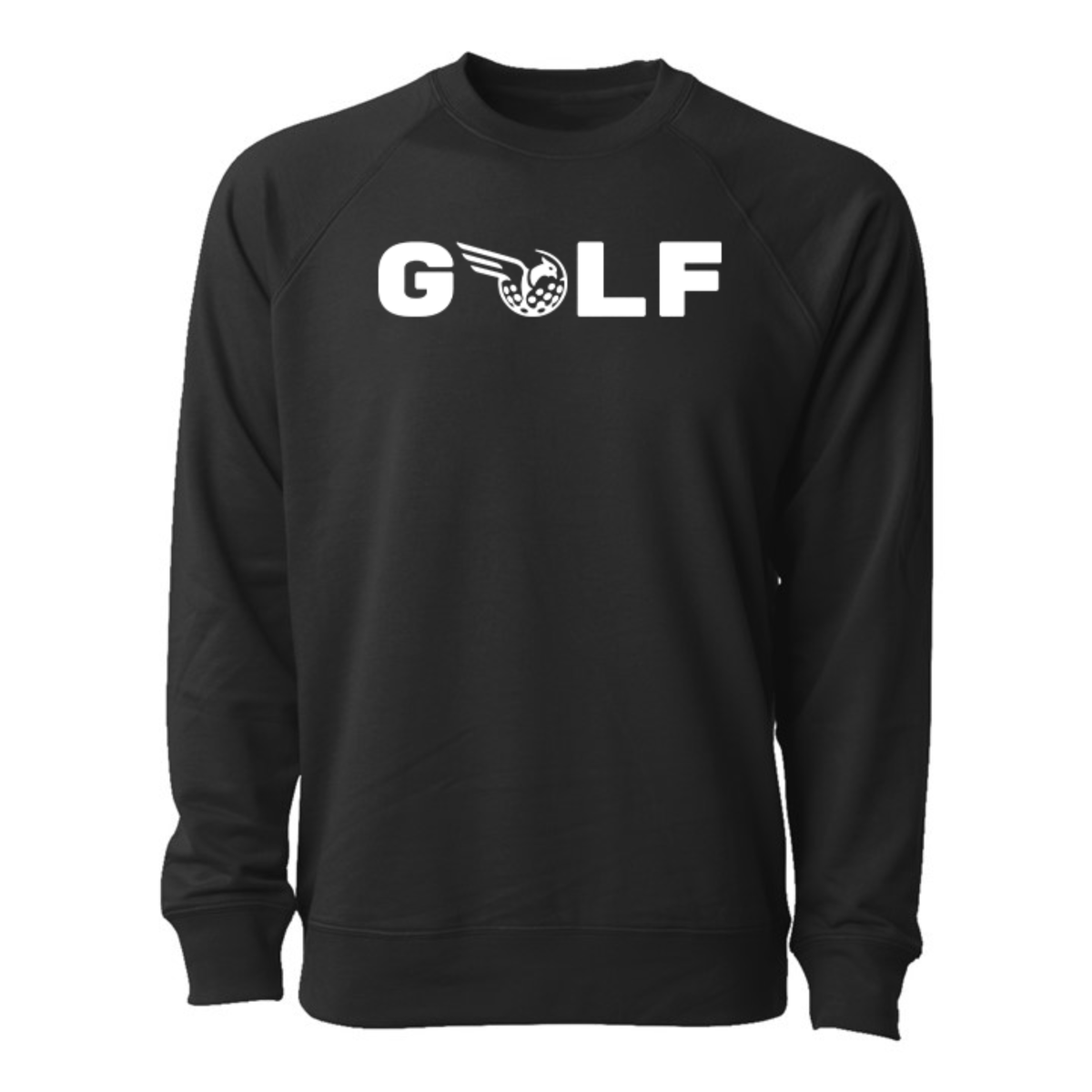 Field & Fairway Crewneck — Black